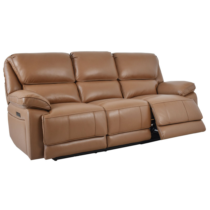Canapé Hudson, Brown Leather Sofa