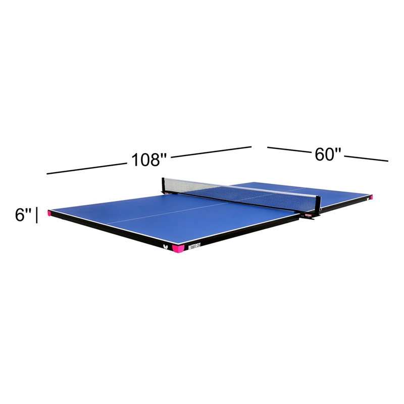 Butterfly Pool Table  Conversion Top (19mm Thick), Blue