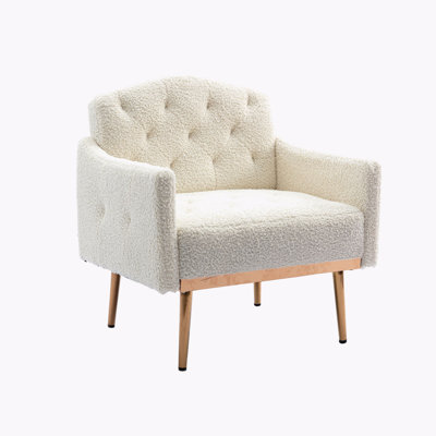 Heiskell 31.1'' Wide Tufted Armchair -  Mercer41, 4AFB41A0783443AA98DF4C25EA34FBFE