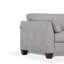 Fauteuil en cuir blanc matias Matias (assemblé)