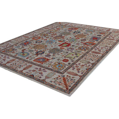 Transitional One-of-a-Kind Rectangle 8'1" X 10'4" Wool Area Rug