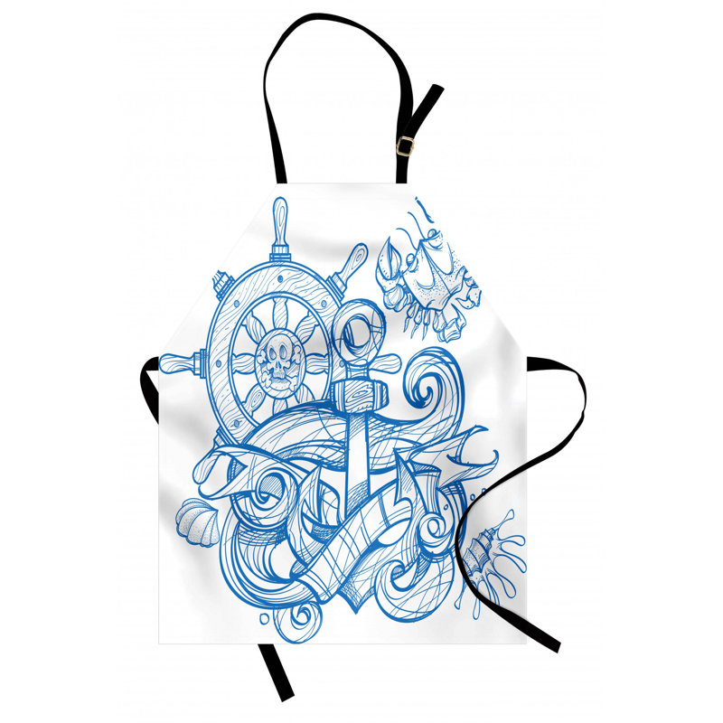 Tablier de tatouage nautique