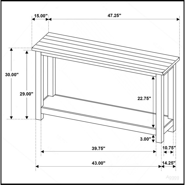 Dimensions du produit