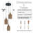 3-Lights Modern Boho Hand Woven Rattan Pendant Light-1709059339