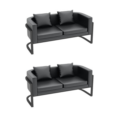 Faux Leather Upholstered Bench