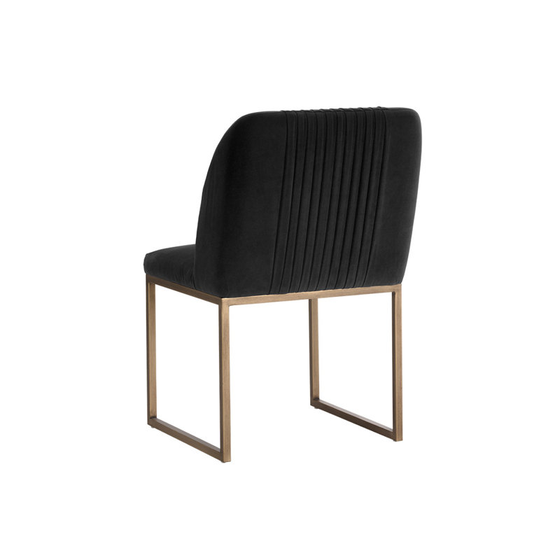 Nevin Upholstered Dining Chair, Gray