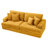 79.3'' Modern Corduroy Upholstered 3-Seater Sofa with 4 Throw Pillows-1541348264-1531629127