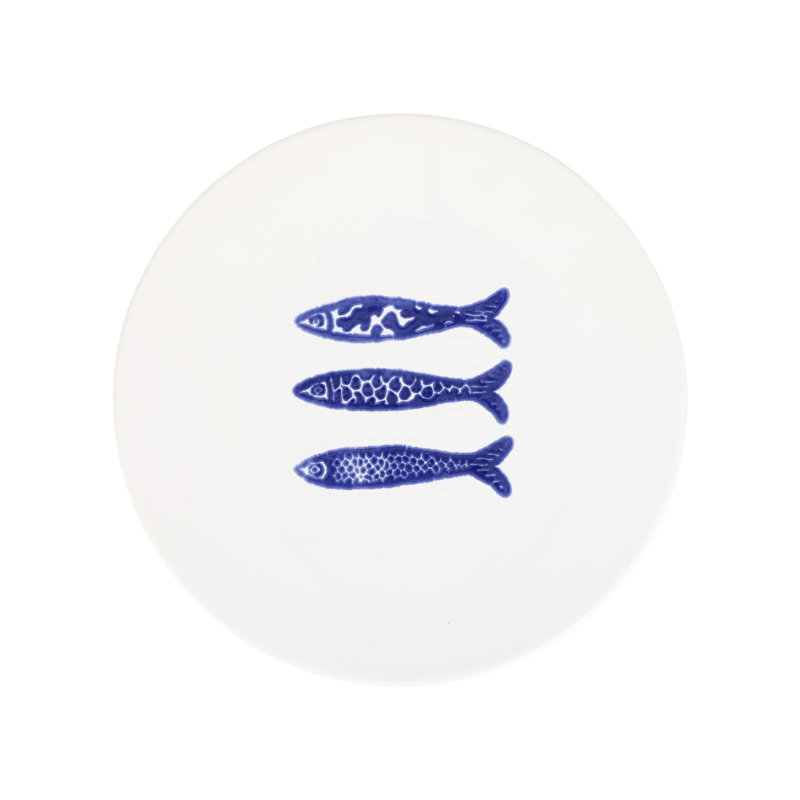 Santorini Ceramic Salad/Dessert Plate