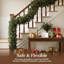  180cm Artificial Christmas Garland with Pinecones