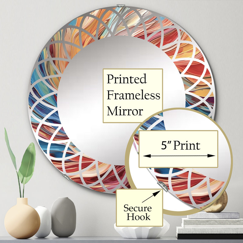 Miroir mural Lobview, 24 po x 24 po