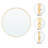 Modern Round Framed Wall Mounted Mirror-17459353-17026425