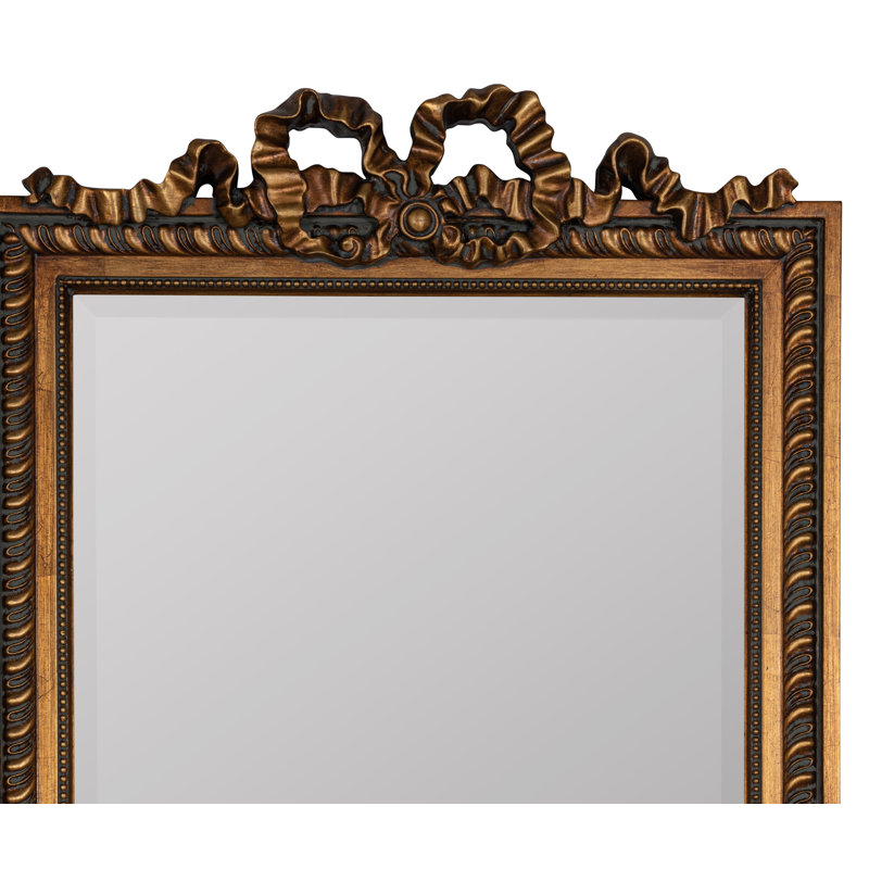 Clarence Beveled Mirror, 36" x 24", Pink