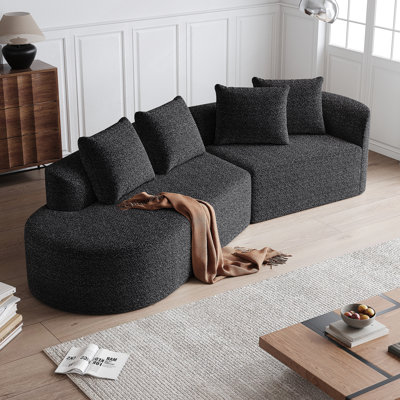 Canapé modulaire surdimensionné et rembourré Modern