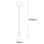 Luminaire suspendu à 1 lumière Sera-1640162937