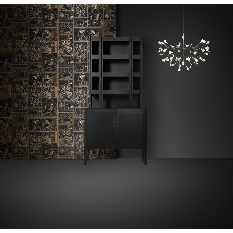 Heracleum III LED Chandelier, 25.6" H x 38.6" W x 38.6" D, 157.5", White