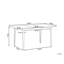 Rengin Extendable Metal Base Dining Table