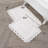 Laura Ashley Crochet Machine Washable Cotton 2 Pieces Bath Rugs-22342831