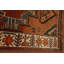 Vegetable Dye Traditional Runner Rug 4x12