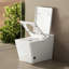 JuteJasper 2494219824FDAAC 1 GPF Round Comfort Height Chair Height Toilet
