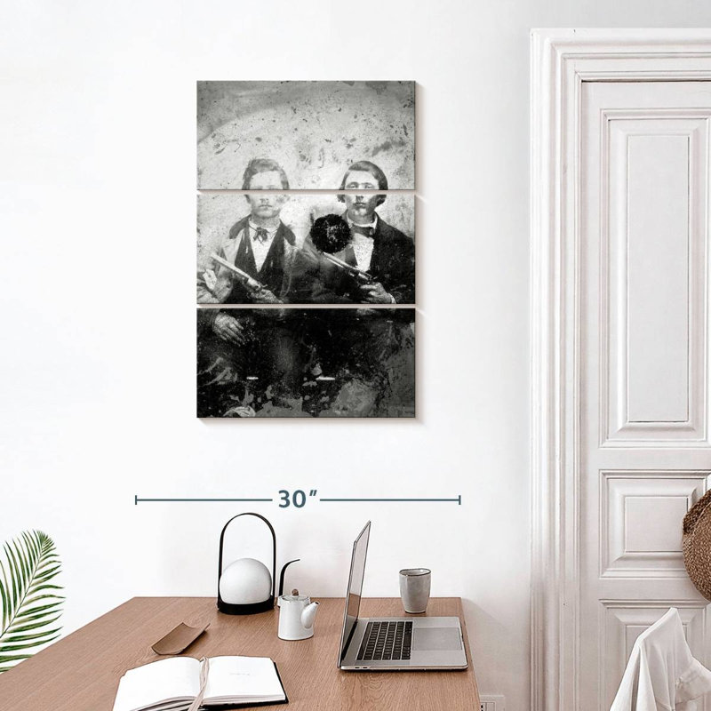 Leisha Jesse et Frank James 1866-76, H 32 po x l 20 po