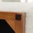 Rectangular Solid Wood Ottoman-1762063075