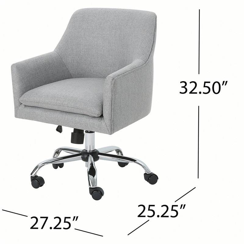 chaise de bureau, Gris