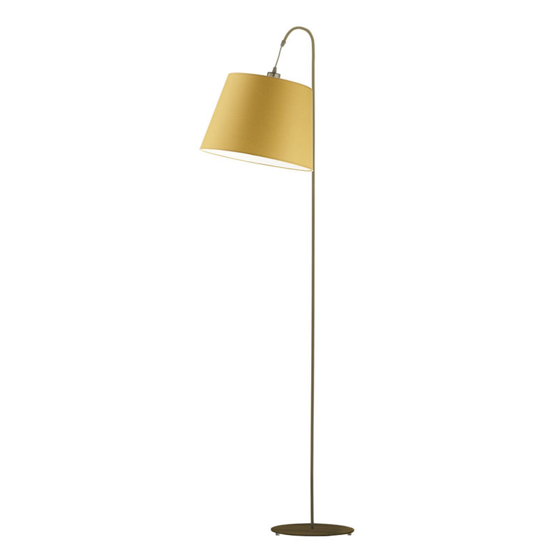 Salom 171cm Traditional Floor Lamp, Mustard