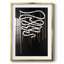 «Weeping Ribbon II», impression encadrée