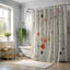 Rideau de douche standard 1 pièce Sketch Blooms-1014126654