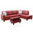 Jayzen 3 - Piece Vegan Sectional-1119954544-1094079078-1094079076