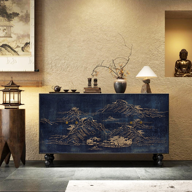 Nouvelle armoire d'entrée de style chinois