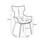 Deloney Swivel Dining Chair-2039420555