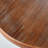 Juveriya Pine Round Solid Wood Top Metal Base Dining Table