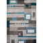 Tapis de couloir gris / bleu turquoise-718499325