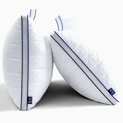 CoolMesh Sleep Pillows - Set of 2 | Premium Down Alternative Fill | Cooling Design for Back, Stomach, Side Sleepers | Soft & Supportive