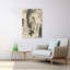 Femme nue debout, s'essuyant, vers 1890. Estampe d'art mural abstrait contemporain impressionniste.-1119455962