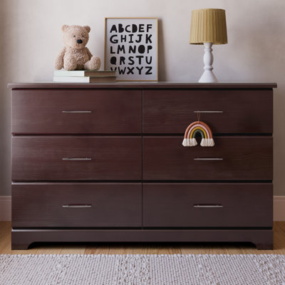 Commode double à 6 tiroirs Brookside