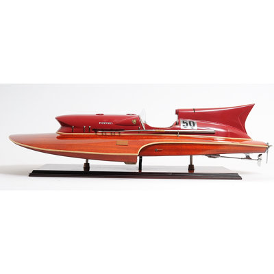 Hydroglisseur miniature Ferrari