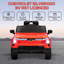 QAB 12V Kids Ride on Truck, voiture électrique homologuée RST avec télécommande parentale, rangement arrière, suspension à ressort, démarrage en douceur, roues auxiliaires, lumières DEL, musique, MP3, noir-104832136