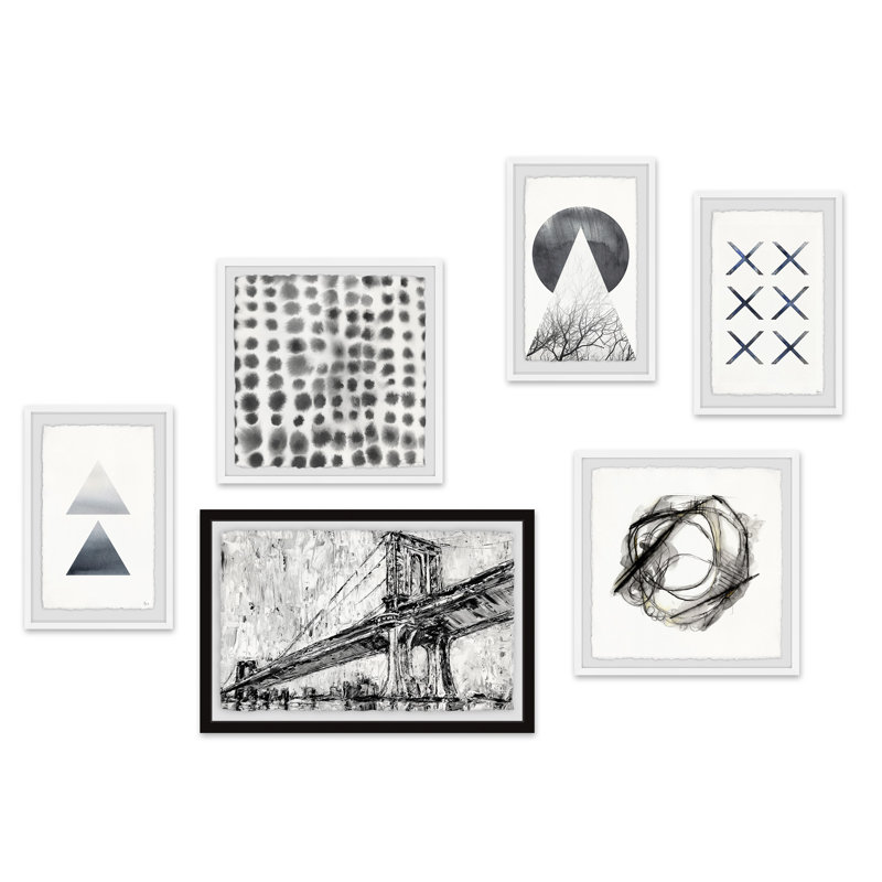 «Bridging the Shapes» Hexaptych