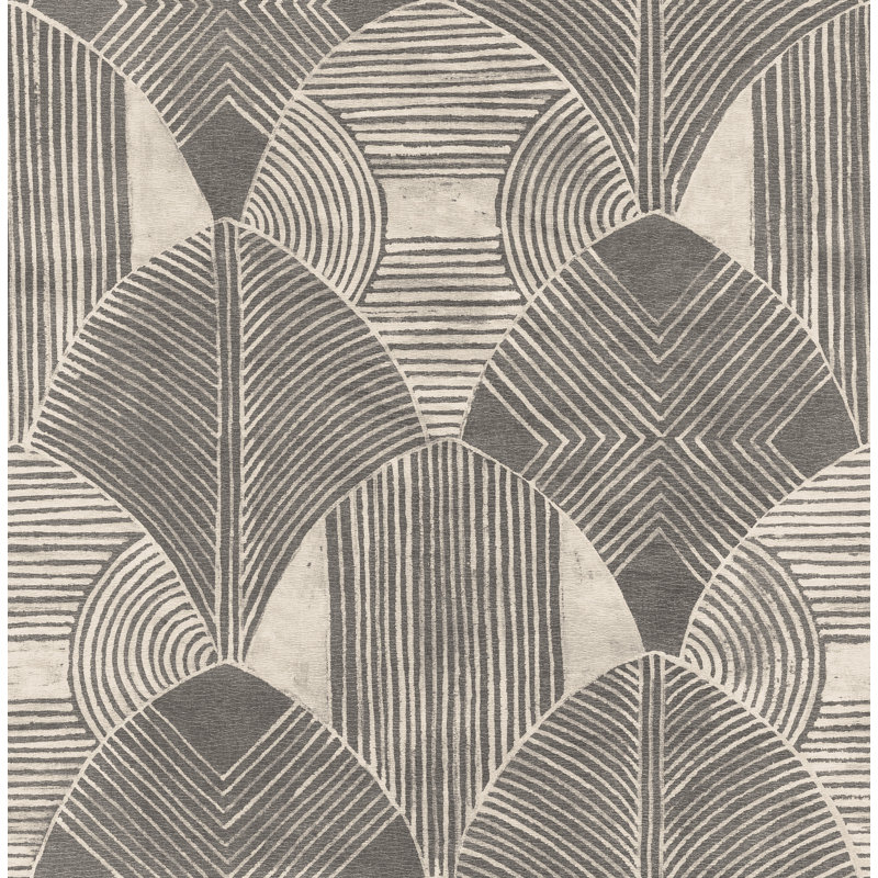 Rouleau de papier peint Westport, Anthracite
