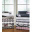 Ensemble de draps 100% coton en flanelle imprimée 180 g / m² Pointehaven-411132295-470603866