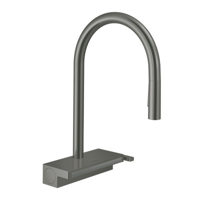 Aquno Select 3-Spray Kitchen Faucet with Pull-Down Spout, 1.75