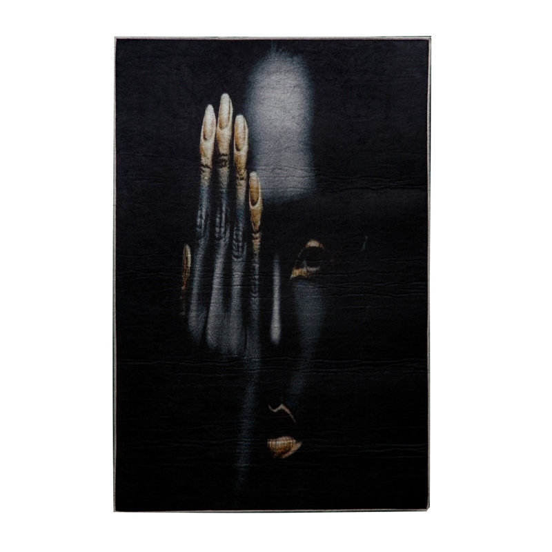 Premium Hall Carpet, 31.5 x 78.7 Inches | 100% Polyester, Antibacterial | 0.04 in Pile Height, Non-Slip Underside, Machine Washable | 3D Digital Printing | Ideal for Living Room & Entryway, Easy Maintenance
