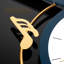 Horloge murale décorative à quartz avec pendule, conception de note de musique silencieuse à piles pour le salon, la cuisine, la chambre et la décoration