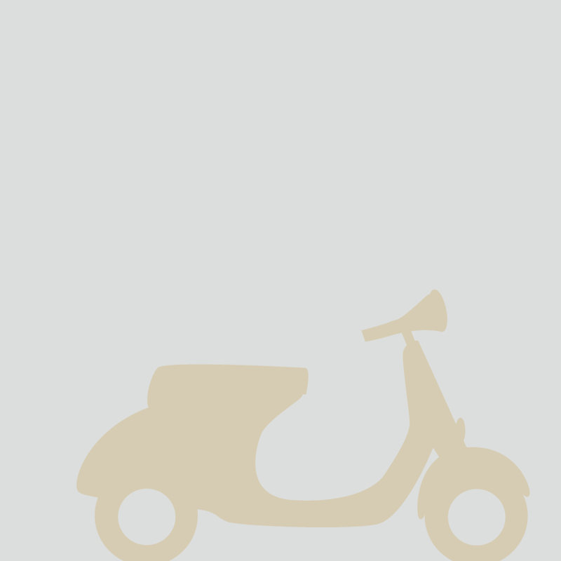Décalcomanie murale scooter du moteur Monico, Beige clair