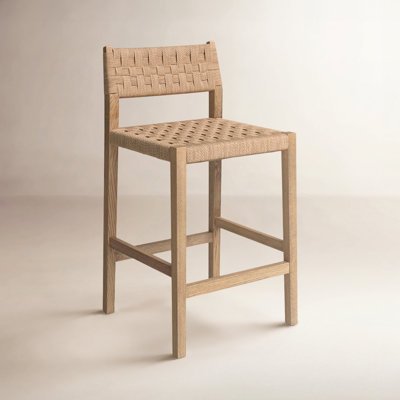 Mallory Woven Counter Stool