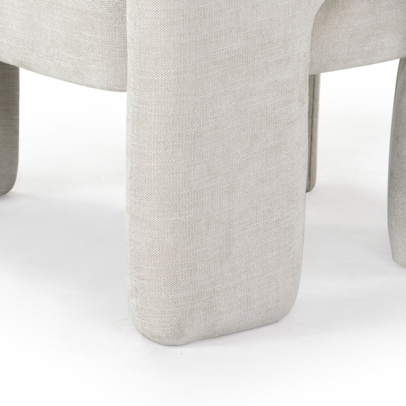 Fauteuil d'appoint en tissu Tamlyn Performance, Beige