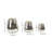 Modern Round Glass Votive Set