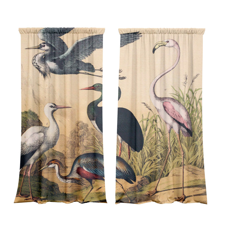Slot Top Blackout Curtains, 148 W x 300 D cm